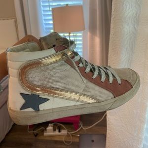 High top sneakers!